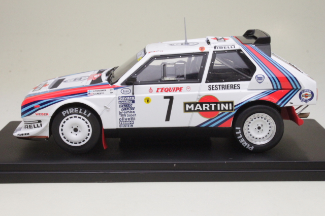 Lancia Delta S4, 1st. Monte Carlo 1986, H.Toivonen, no.7