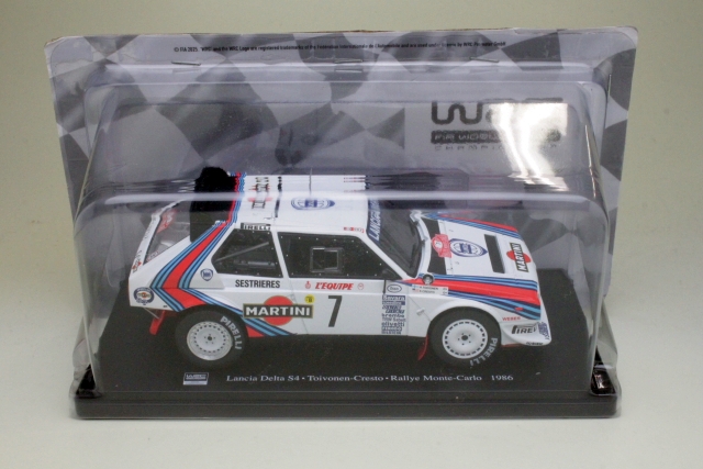 Lancia Delta S4, 1st. Monte Carlo 1986, H.Toivonen, no.7