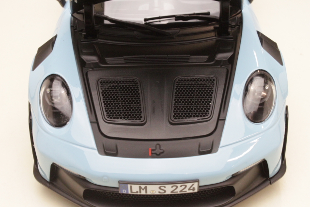 Porsche 911 GT3 RS w/Weissach Pack 2022, sininen