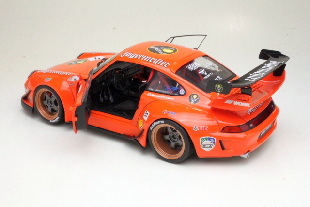 Porsche 911 (993) RWB Bodykit Racing 2020 #7 "Jagermeister"
