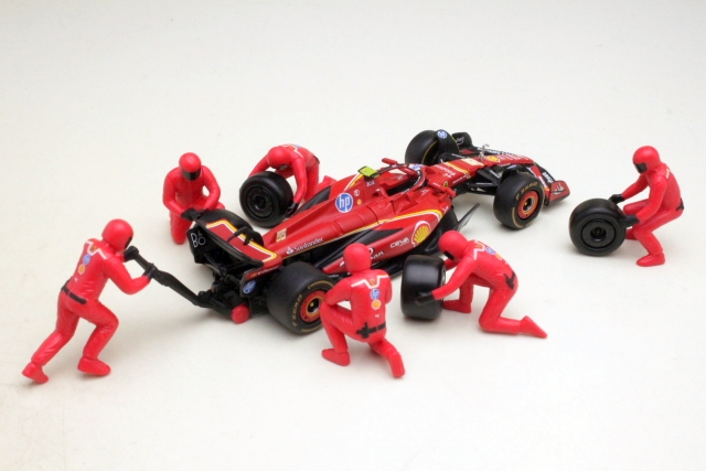 Ferrari SF-24, F1 2024 C.Sainz, no.55 "Pit-Stop Diorama"