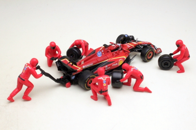 Ferrari SF-24, F1 2024 C.Leclerc, no.16 "Pit-Stop Diorama"