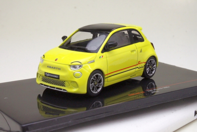 Fiat 500e Abarth 2024, keltainen