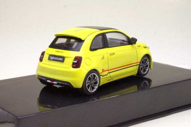 Fiat 500e Abarth 2024, keltainen