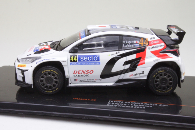 Toyota GR Yaris Rally2, Finland 2024, H.Kogure/T.Luhtinen, no.44