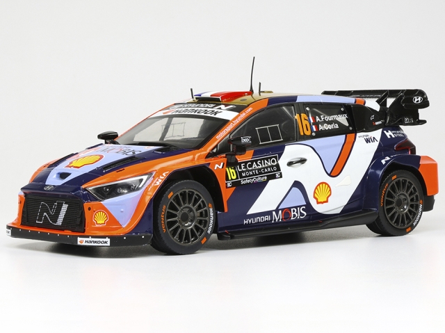 Hyundai i20 N Rally1, Monte Carlo 2025, A.Fourmaux, no.16