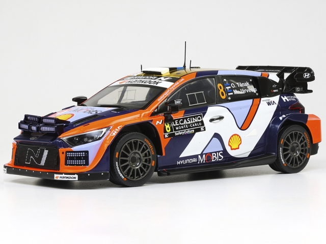 Hyundai i20 N Rally1, Monte Carlo 2025, O.Tanak, no.8
