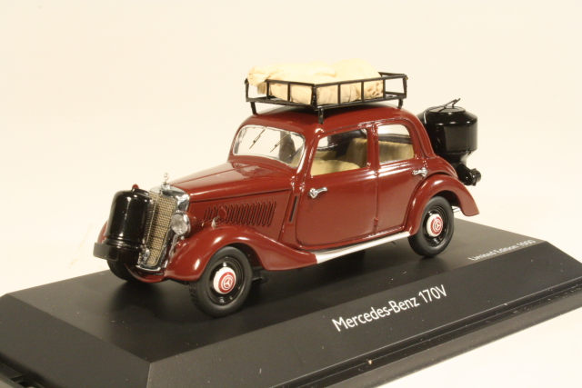 Mercedes 170VG (w136) 1939, punainen