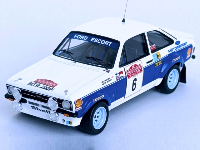 Ford Escort Mk2, San Remo 1977, A.Vatanen, no.6