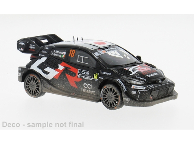 Toyota GR Yaris Rally1, Monte Carlo 2025, T.Katsuta, no.18