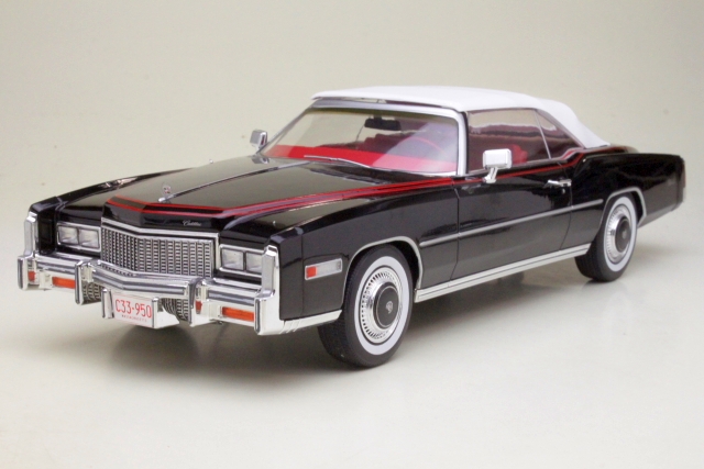Cadillac Eldorado Convertible 1976, black