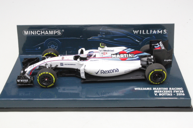 Williams Mercedes FW38, F1 2016, V.Bottas, no.77