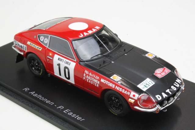 Datsun 240Z, Monte Carlo 1973, R.Aaltonen, no.10