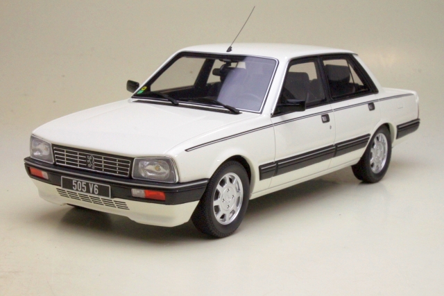 Peugeot 505 V6 1989, valkoinen