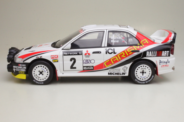 Mitsubishi Carisma GT Gr.A, RAC 1997, R.Burns, no.2