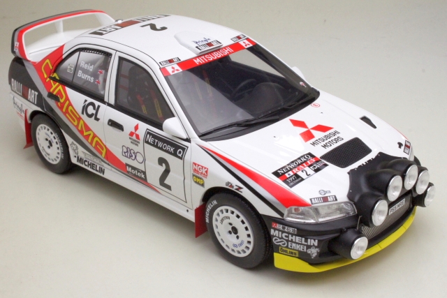 Mitsubishi Carisma GT Gr.A, RAC 1997, R.Burns, no.2