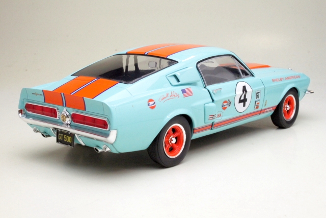 Ford Mustang Shelby GT500 Coupe 1967, blue/orange