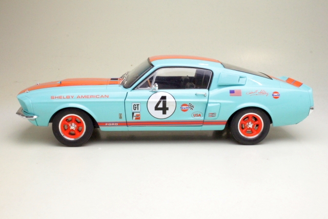 Ford Mustang Shelby GT500 Coupe 1967, blue/orange