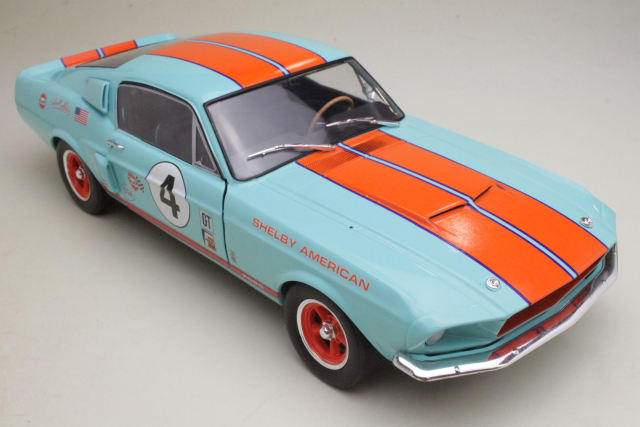Ford Mustang Shelby GT500 Coupe 1967, blue/orange