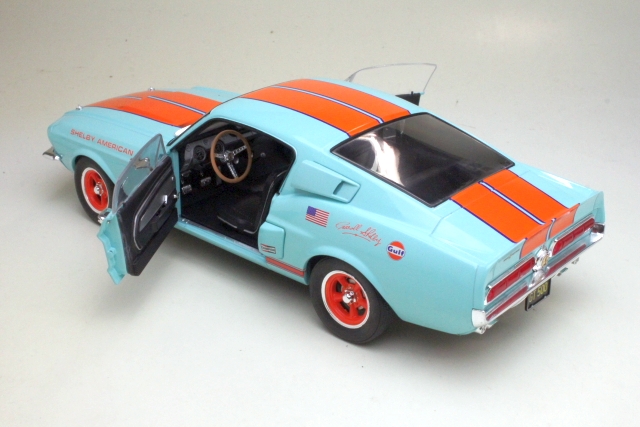 Ford Mustang Shelby GT500 Coupe 1967, blue/orange