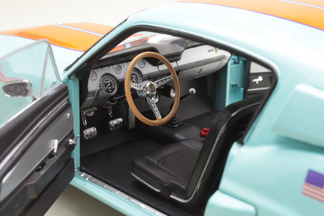 Ford Mustang Shelby GT500 Coupe 1967, blue/orange