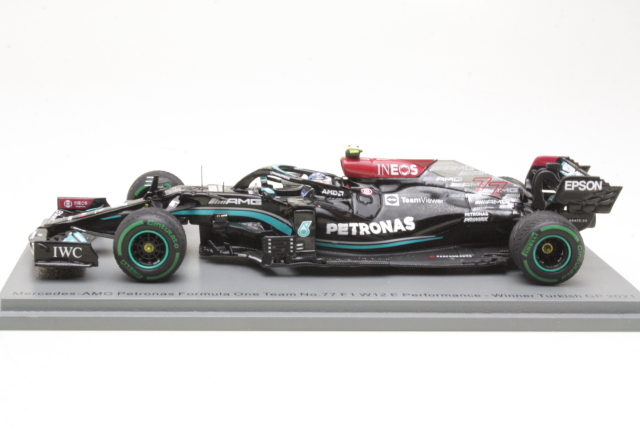 Mercedes AMG W12, 1st. Turkish GP 2021, V.Bottas, no.77
