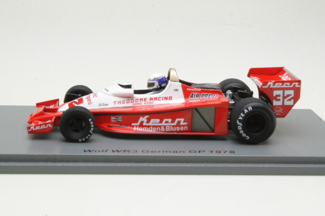 Wolf WR3, German GP 1978, K.Rosberg, no.32