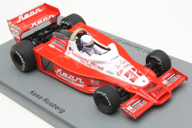 Wolf WR3, German GP 1978, K.Rosberg, no.32