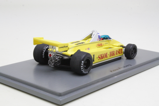 Fittipaldi F8, Italy GP 1980, K.Rosberg, no.21