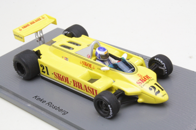 Fittipaldi F8, Italy GP 1980, K.Rosberg, no.21