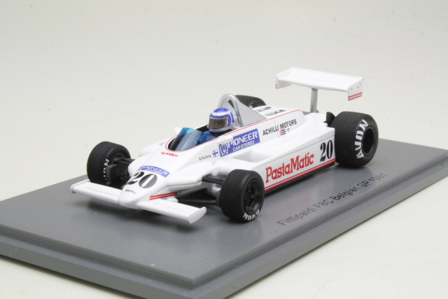 Fittipaldi F8C, Belgium GP 1980, K.Rosberg, no.20