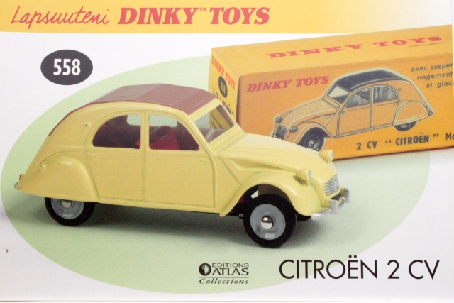 Citroen 2CV "Modele 61", keltainen