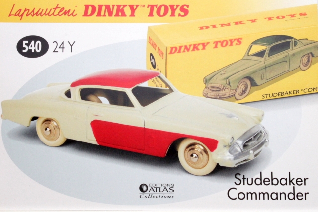 Studebaker Commander, white/red