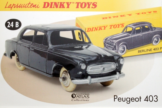 Peugeot 403 Berline, musta