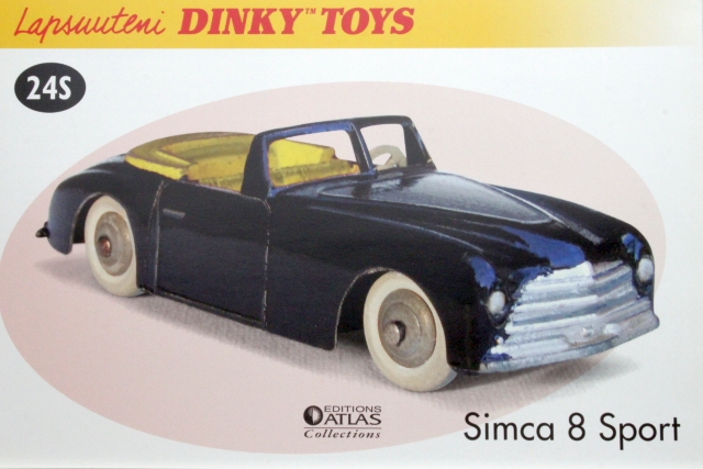 Simca 8 Sport, musta