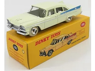 Dodge Royal Sedan, keltainen/sininen