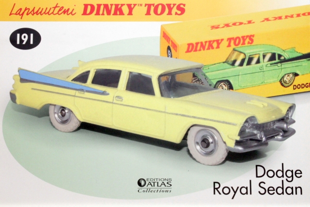 Dodge Royal Sedan, keltainen/sininen