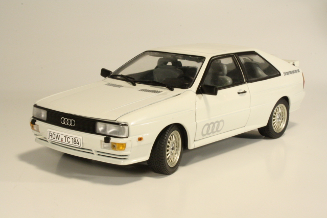 Audi Quattro Coupe 1981, valkoinen