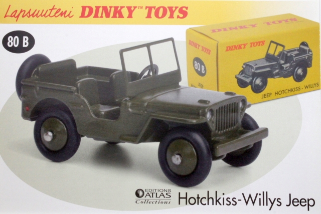 Jeep Hotchkiss Willys, dark green