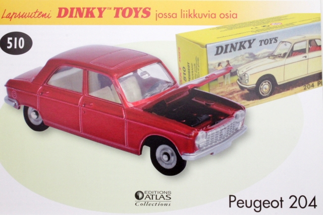 Peugeot 204, punainen