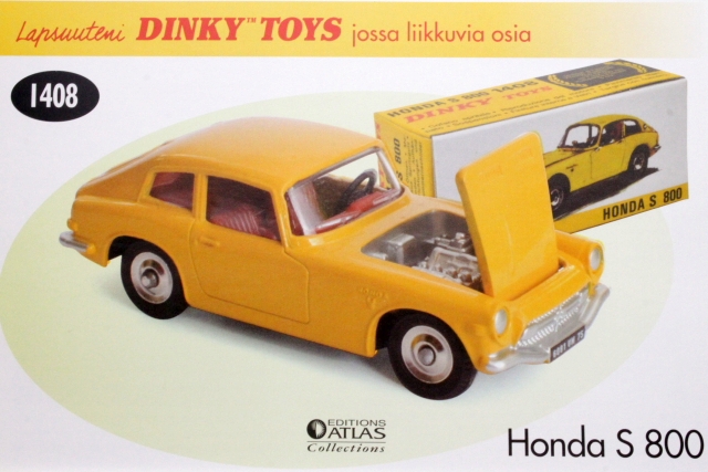 Honda S800, keltainen