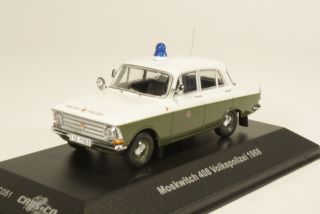 Moskvitch 408 Volkspolizei 1968, white/green