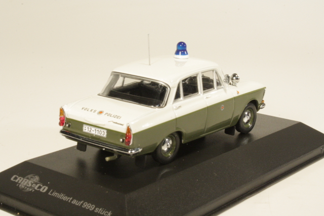 Moskvitch 408 Volkspolizei 1968, white/green