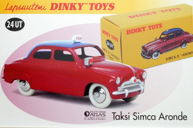 Simca 9 Aronde Taxi, punainen/sininen