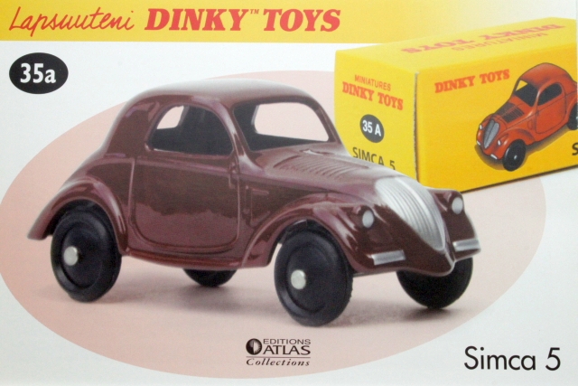 Simca 5, tummanruskea