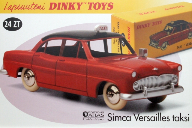 Simca Versailles Taxi, punainen/musta