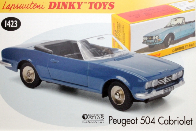 Peugeot 504 Cabriolet, sininen