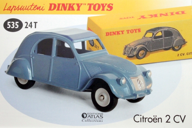 Citroen 2CV, sininen