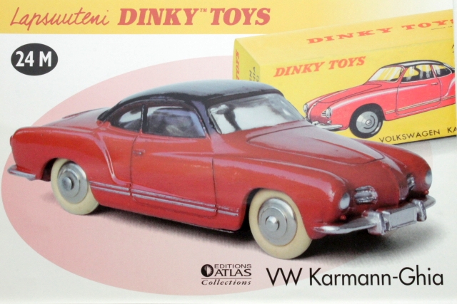 VW Karmann-Ghia, punainen/musta