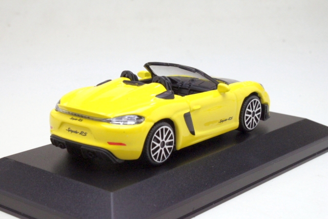 Porsche 718 Spider RS 2024, yellow